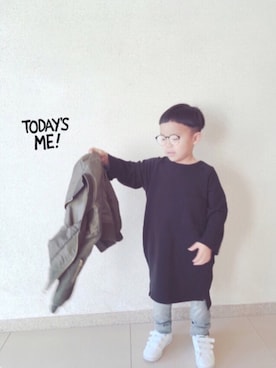 ちうださん（キッズ・110cm）の冬コーディネート