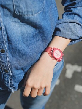 NIXON(NIXON)｜NIXONのアナログ腕時計を使ったコーディネート - WEAR