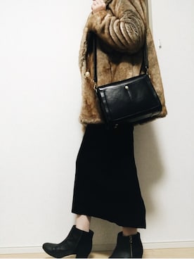 aypnさん（レディース・153cm）の冬コーディネート