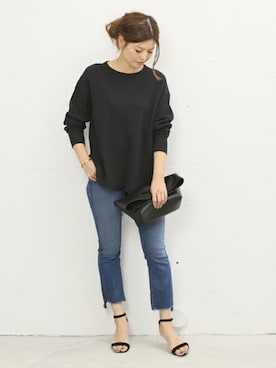 「mother（マザー）のアイテム」を使った、HIROさん（レディース・164cm）の春コーディネート