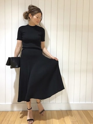 Deuxieme Classe SWINGリブ スカート Deuxieme Classe（ドゥーズィエムクラス）の「SWINGリブ