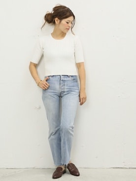 「SARTORE（サルトル）のアイテム」を使った、HIROさん（レディース・164cm）の春コーディネート