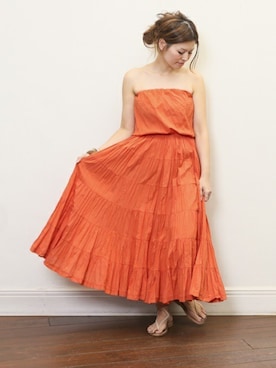 「MARIHA（マリハ）のアイテム」を使った、HIROさん（レディース・164cm）の春コーディネート