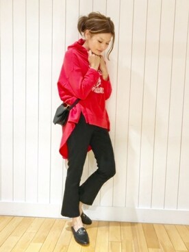 「M2MAlletier（エムツーマレティエ）のアイテム」を使った、HIROさん（レディース・164cm）の夏コーディネート