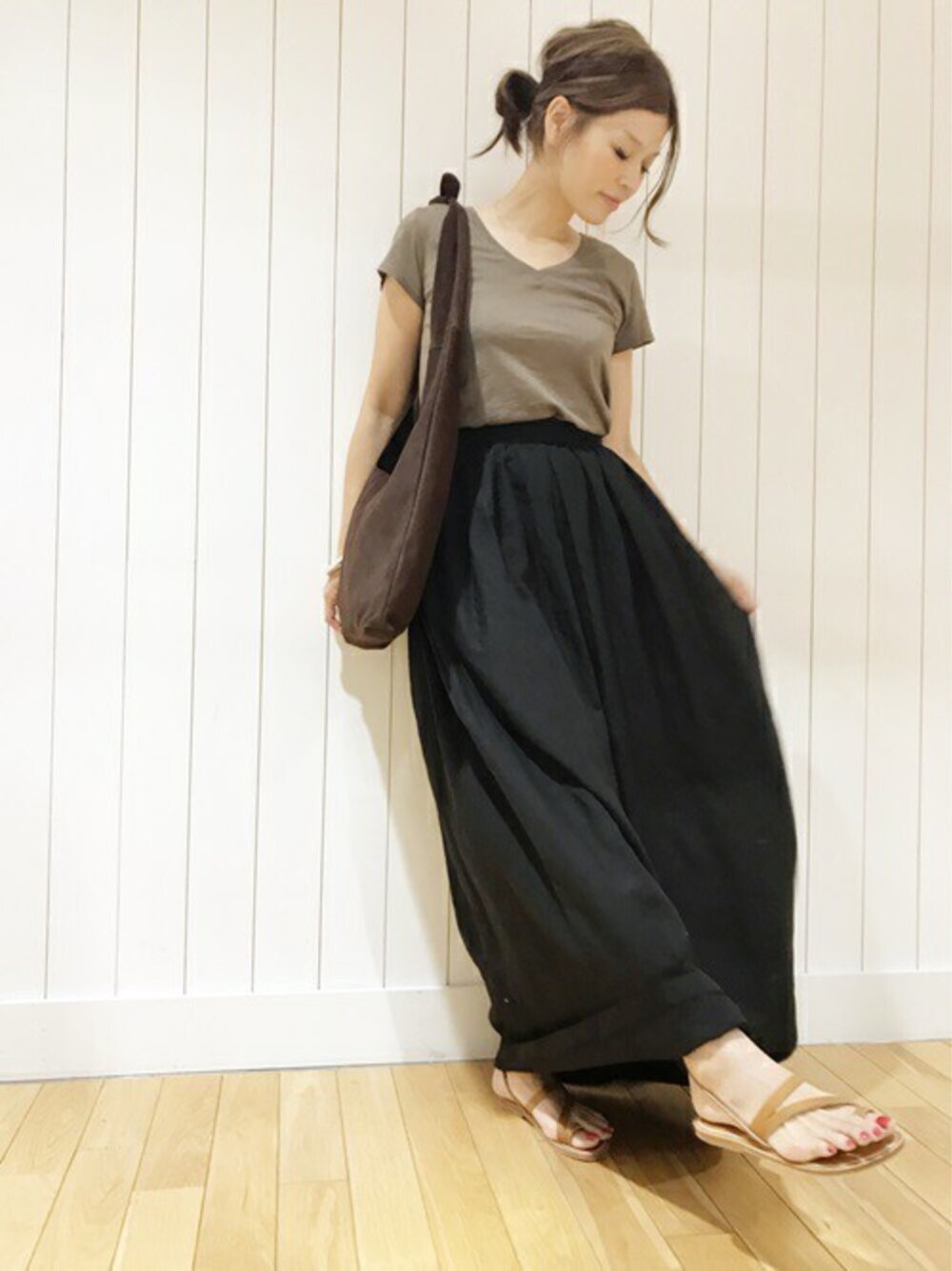 限定SALE✨deuxieme classe リネンタックロングスカート Deuxieme Classe リネンタック ロングスカート