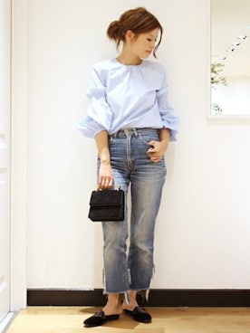 「Marilyn Moon（マリリンムーン）のアイテム」を使った、HIROさん（レディース・164cm）の秋コーディネート