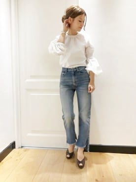 「Marilyn Moon（マリリンムーン）のアイテム」を使った、HIROさん（レディース・164cm）の秋コーディネート