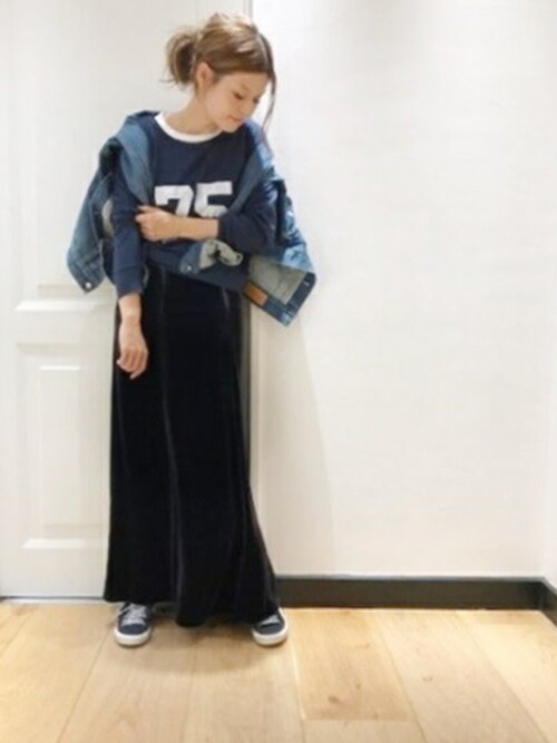 L&#39;Appartement DEUXIEME CLASSE - ドゥーズィエムクラス thridda 75 NO.Tシャツ カットソー ロゴ Deuxieme Classe（ドゥーズィエムクラス）の「thridda 75 NO.T