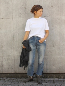 「SARTORE（サルトル）のアイテム」を使った、HIROさん（レディース・164cm）の秋コーディネート