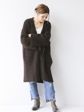 「SARTORE（サルトル）のアイテム」を使った、HIROさん（レディース・164cm）の秋コーディネート