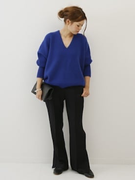 「CAMINANDO（カミナンド）のアイテム」を使った、HIROさん（レディース・164cm）の秋コーディネート