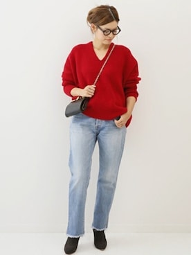 「PELLICO（ペリーコ）のアイテム」を使った、HIROさん（レディース・164cm）の秋コーディネート