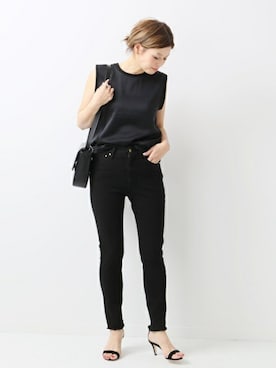 「6397（シックススリーナインセブン）のアイテム」を使った、HIROさん（レディース・164cm）の冬コーディネート