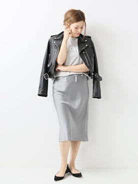 「6397（シックススリーナインセブン）のアイテム」を使った、HIROさん（レディース・164cm）の冬コーディネート