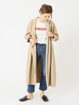 「CAMINANDO（カミナンド）のアイテム」を使った、HIROさん（レディース・164cm）の冬コーディネート