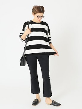 「CAMINANDO（カミナンド）のアイテム」を使った、HIROさん（レディース・164cm）の冬コーディネート