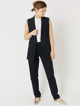 「NINA RICCI（ニナリッチ）のアイテム」を使った、HIROさん（レディース・164cm）の春コーディネート