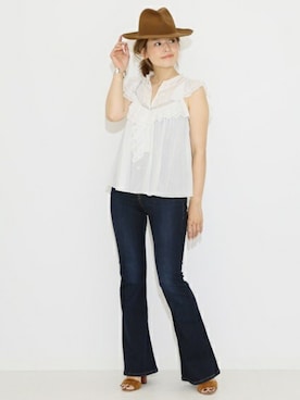 Deuxieme Classe(ドゥーズィエムクラス)の「CELERI FLARE DENIM ...