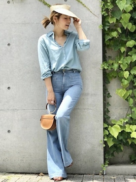 HIROさん（レディース・164cm）の夏コーディネート