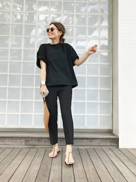 「CAMBER（キャンバー）のアイテム」を使った、HIROさん（レディース・164cm）の夏コーディネート