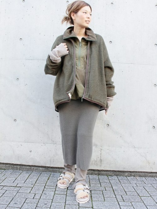 Deuxieme Classe（ドゥーズィエムクラス）の「combination fleece