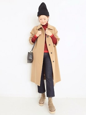 「MACKINTOSH」｜「アイテム（ブーツ）」を使った、HIROさん（レディース・164cm）の秋コーディネート
