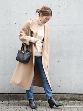 HIROさん（レディース・164cm）の冬コーディネート