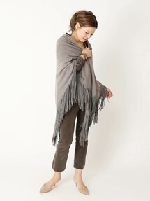 ドゥーズィエムクラス購入 バブジェイズ 18SS カシミヤフリンジストール Deuxieme Classe（ドゥーズィエムクラス）の「*【MIXIK/ミクシック