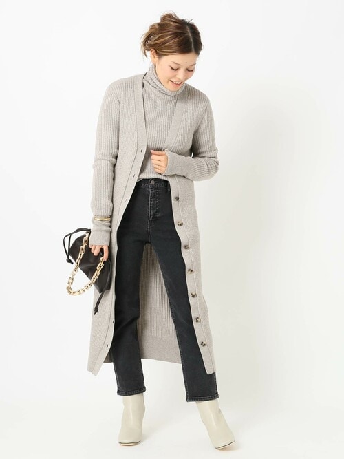 新品★Deuxieme classeリブロングカーディガン Deuxieme Classe（ドゥーズィエムクラス）の「EVERYDAY I LIKE