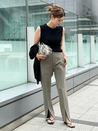 極美品✨the VOLON ドゥーズィエムクラス クラッチバッグ レザー 金