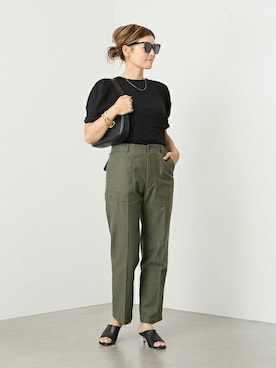 「CELERI（セルリ）のアイテム」を使った、HIROさん（レディース・164cm）の夏コーディネート