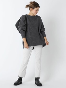 「mother（マザー）の【MOTHER/マザー】CODYROY INSIDER CROP（その他パンツ）」を使った、HIROさん（レディース・164cm）の秋コーディネート