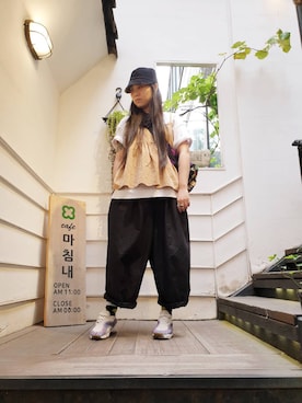 「US（アス）のアイテム」を使った、Miruco Tsai🇹🇼さん（レディース・162cm）の秋コーディネート