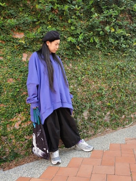 「US（アス）のアイテム」を使った、Miruco Tsai🇹🇼さん（レディース・162cm）の春コーディネート