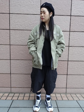 「US（アス）のアイテム」を使った、Miruco Tsai🇹🇼さん（レディース・162cm）の春コーディネート