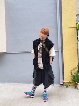 「US（アス）のアイテム」を使った、Miruco Tsai🇹🇼さん（レディース・162cm）の夏コーディネート