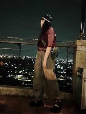 「US（アス）のアイテム」を使った、Miruco Tsai🇹🇼さん（レディース・162cm）の夏コーディネート