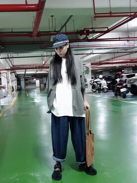 「US（アス）のアイテム」を使った、Miruco Tsai🇹🇼さん（レディース・162cm）の秋コーディネート