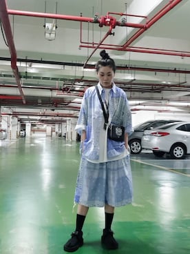 「US（アス）のアイテム」を使った、Miruco Tsai🇹🇼さん（レディース・162cm）の秋コーディネート