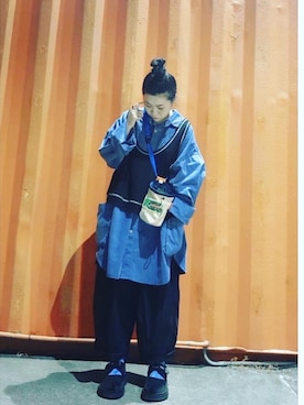 「US（アス）のアイテム」を使った、Miruco Tsai🇹🇼さん（レディース・162cm）の秋コーディネート