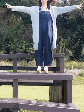 「good thing（グッドシング）のアイテム」を使った、もちさん（レディース・155cm）の秋コーディネート