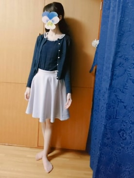 「ef-de（エフデ）のアイテム（シューズ）」を使った、みやのさん（レディース・160cm）の冬コーディネート