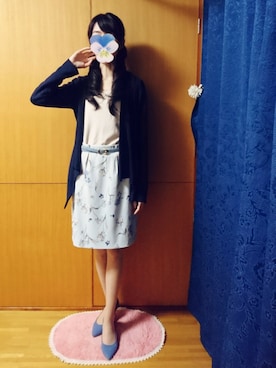 「Cherite by PRIME PATTERN（シェリエットバイプライムパターン）のアイテム」を使った、みやのさん（レディース・160cm）の冬コーディネート