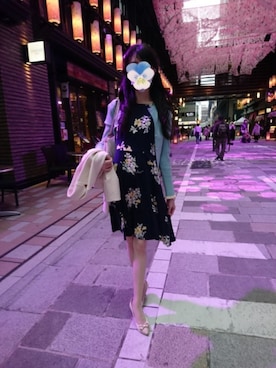 「日本橋」｜みやのさん（レディース・160cm）の春コーディネート