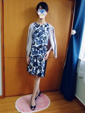 「M.deux（エムドゥ）のアイテム（アクセサリー）」を使った、みやのさん（レディース・160cm）の夏コーディネート