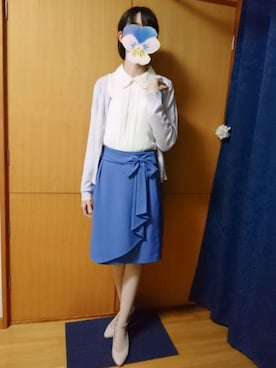 「Cherite by PRIME PATTERN（シェリエットバイプライムパターン）のアイテム」を使った、みやのさん（レディース・160cm）の秋コーディネート