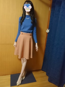 「M.deux（エムドゥ）のアイテム（アクセサリー）」を使った、みやのさん（レディース・160cm）の冬コーディネート