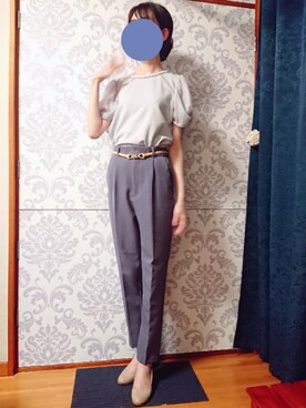 みやのさん（レディース・160cm）の夏コーディネート