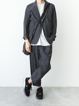 「KAZUYUKI KUMAGAI」｜「アイテム（ジャケット/アウター）」を使った、AT_MMさん（メンズ・173cm）の春コーディネート