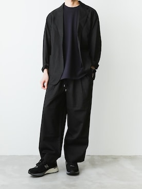 「KAZUYUKI KUMAGAI」｜「アイテム（ジャケット/アウター）」を使った、AT_MMさん（メンズ・173cm）の春コーディネート